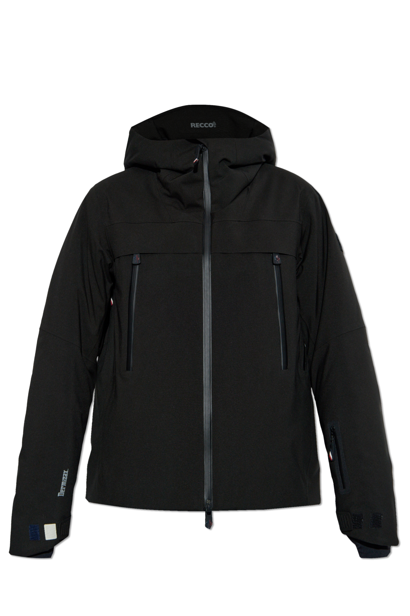 MONCLER GRENOBLE フード付きジャケット 黒 Moncler Grenoble Mazod ジャケット | ブラック | FARFETCH JP